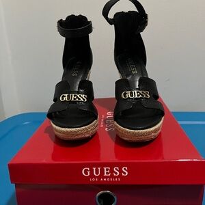 Guess black sandals 5M